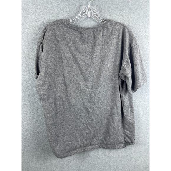 Chuck Norris American Flag Shirt Size XL Gray Short Sleeve Tee‎ Karate 80s Retro - Picture 5 of 8